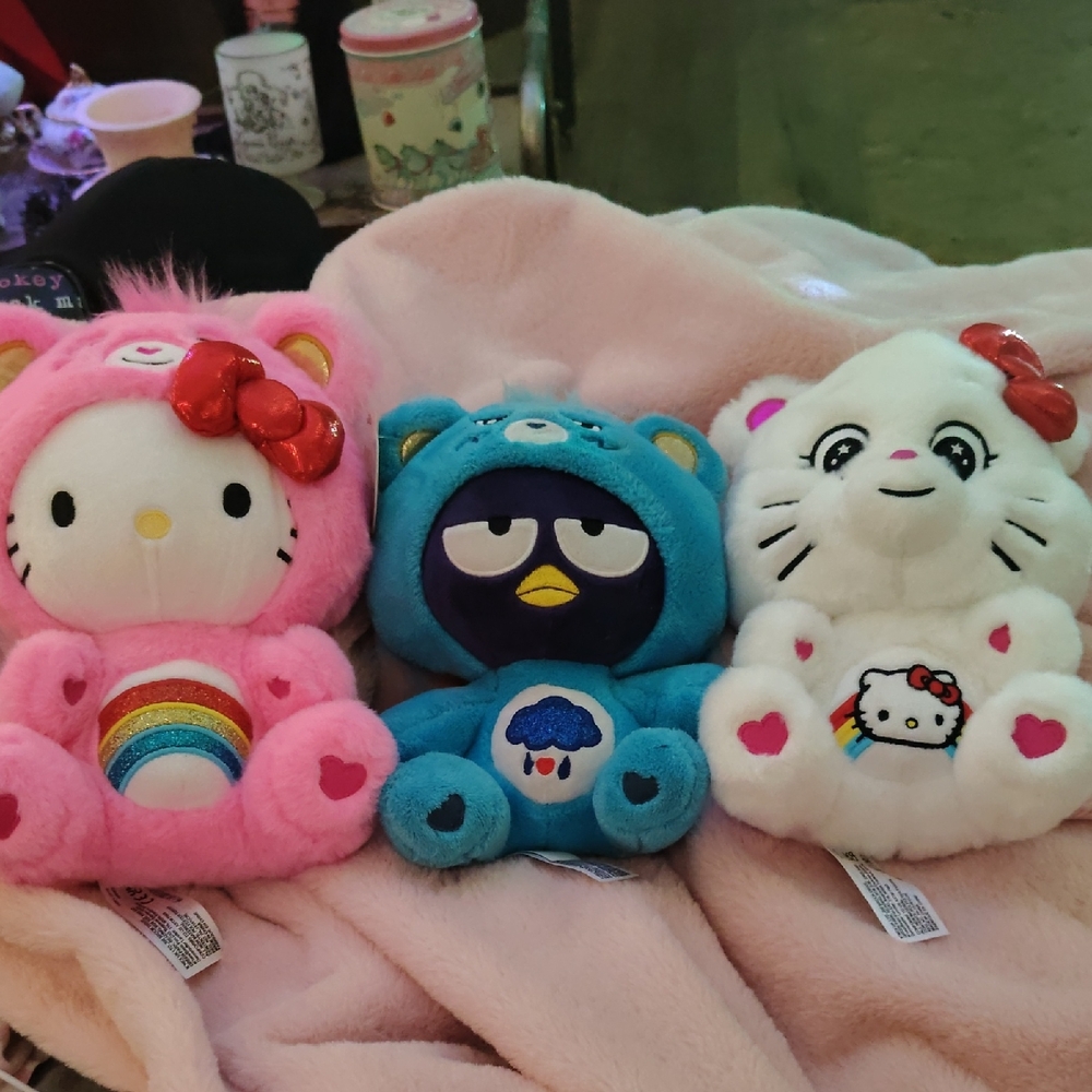 Set Of 3 Sanrio Care Bears